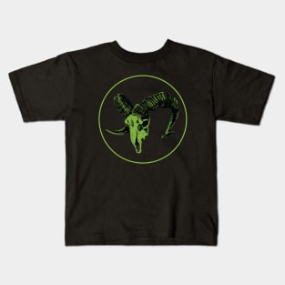 Green Aries Kids T-Shirt